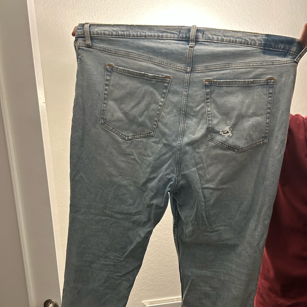 Abercrombie & Fitch Sky Blue Straight Leg Jeans